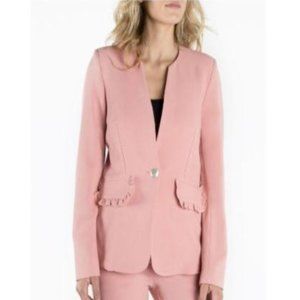 Nanette Lepore Coppery Blush Long Sleeve Jacket